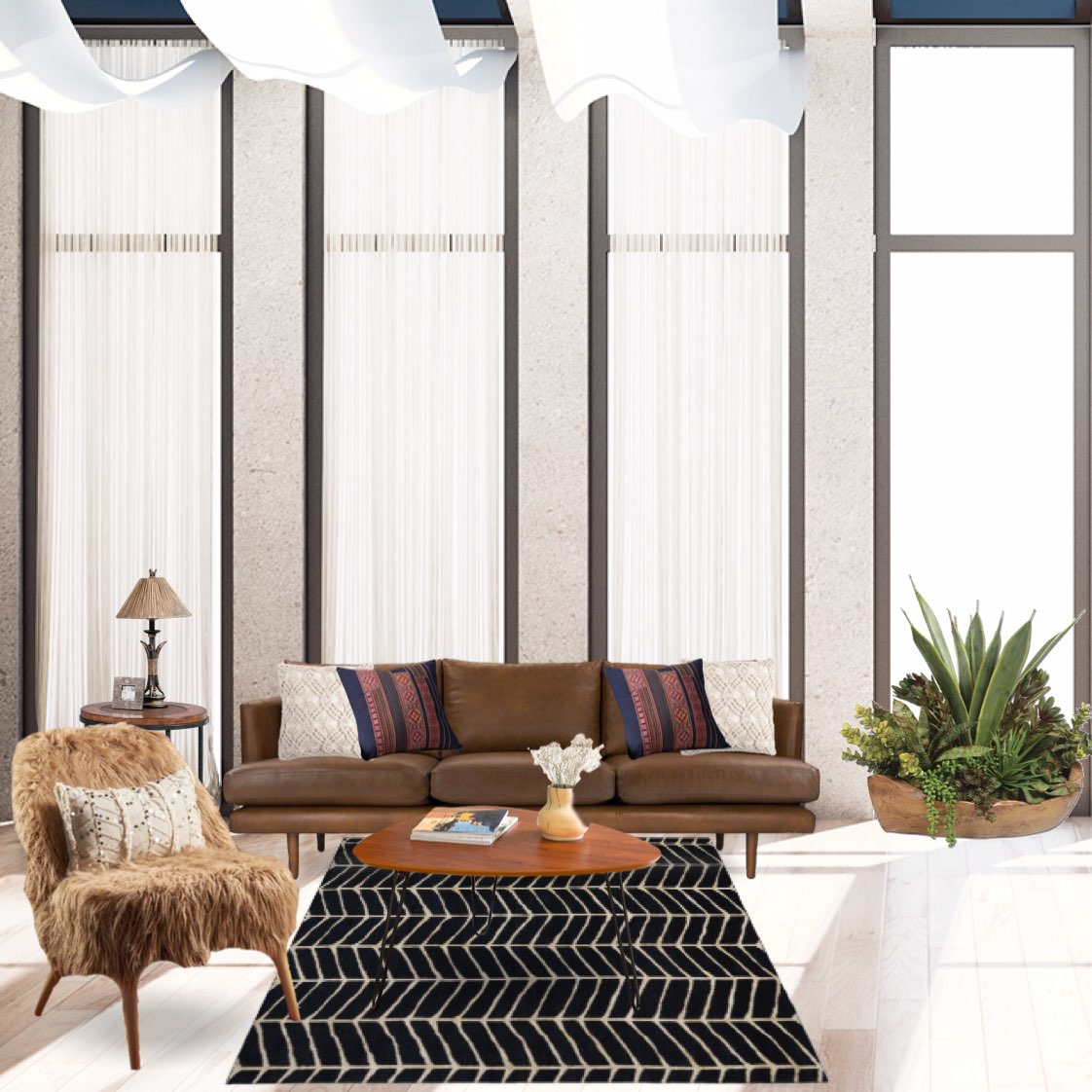 #challenge #classic #frenchmodern #living #french #modern 