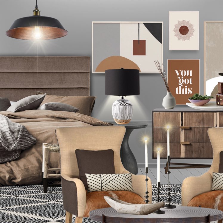 Earthy Bedroom #classic #challenge #earthy #bedroom #bed 
