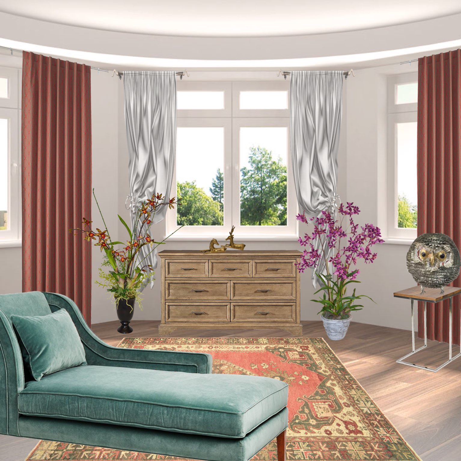 #special #challenge #glam #bedroom #corner 