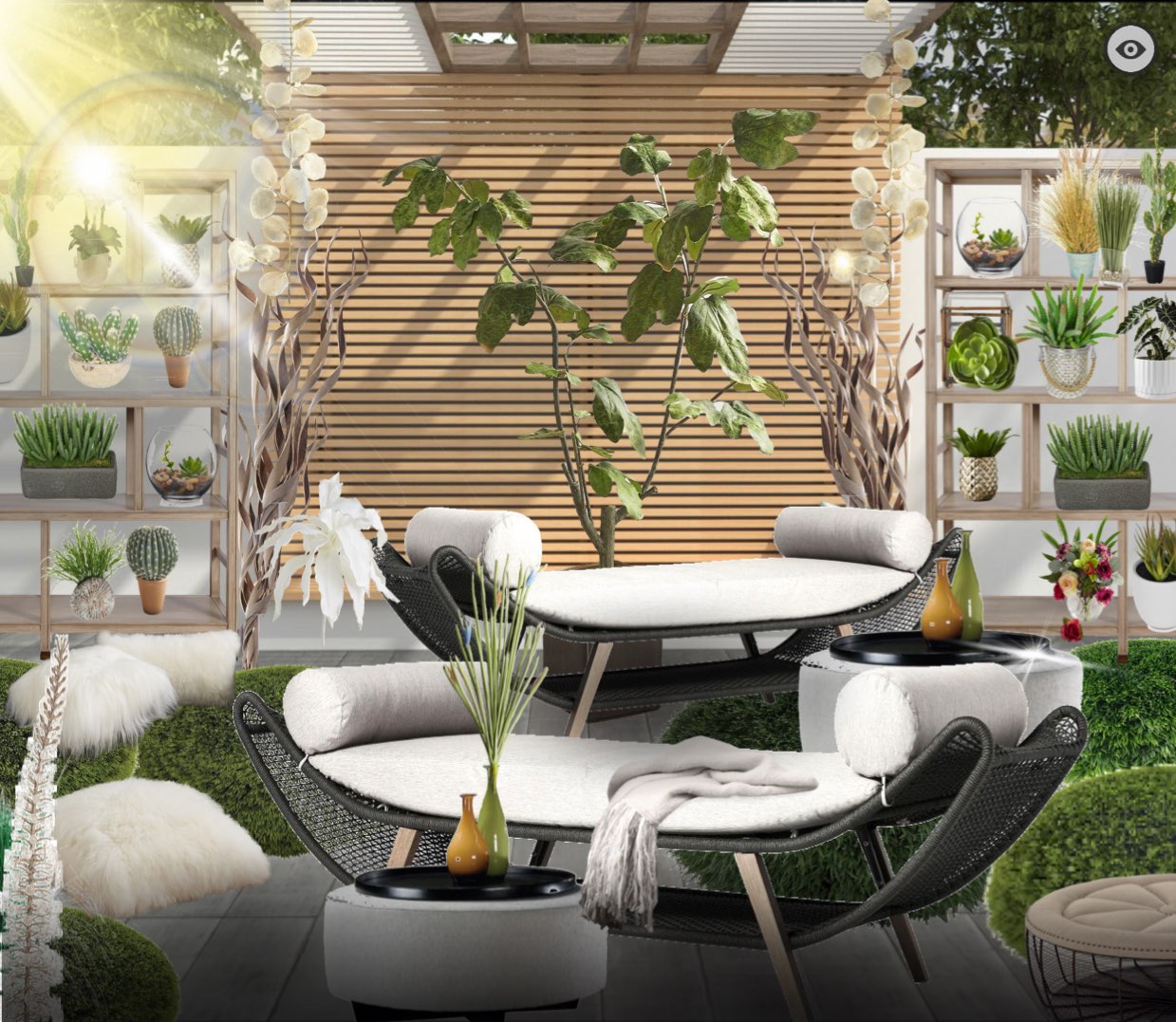 #decormattersdesign #outdoorlounge  #outdoordesign  #outdoor 