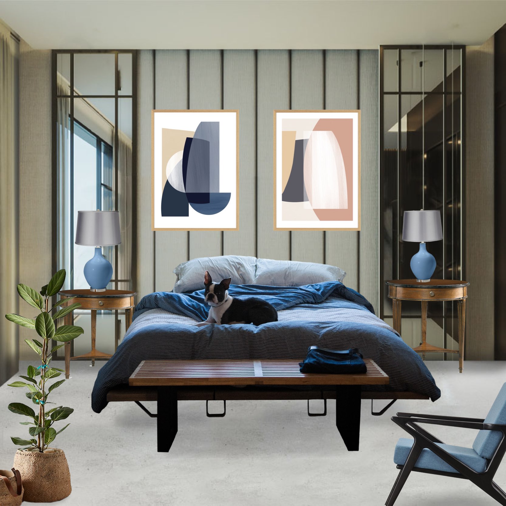 #challenge #classic #bluehour #bedroom 