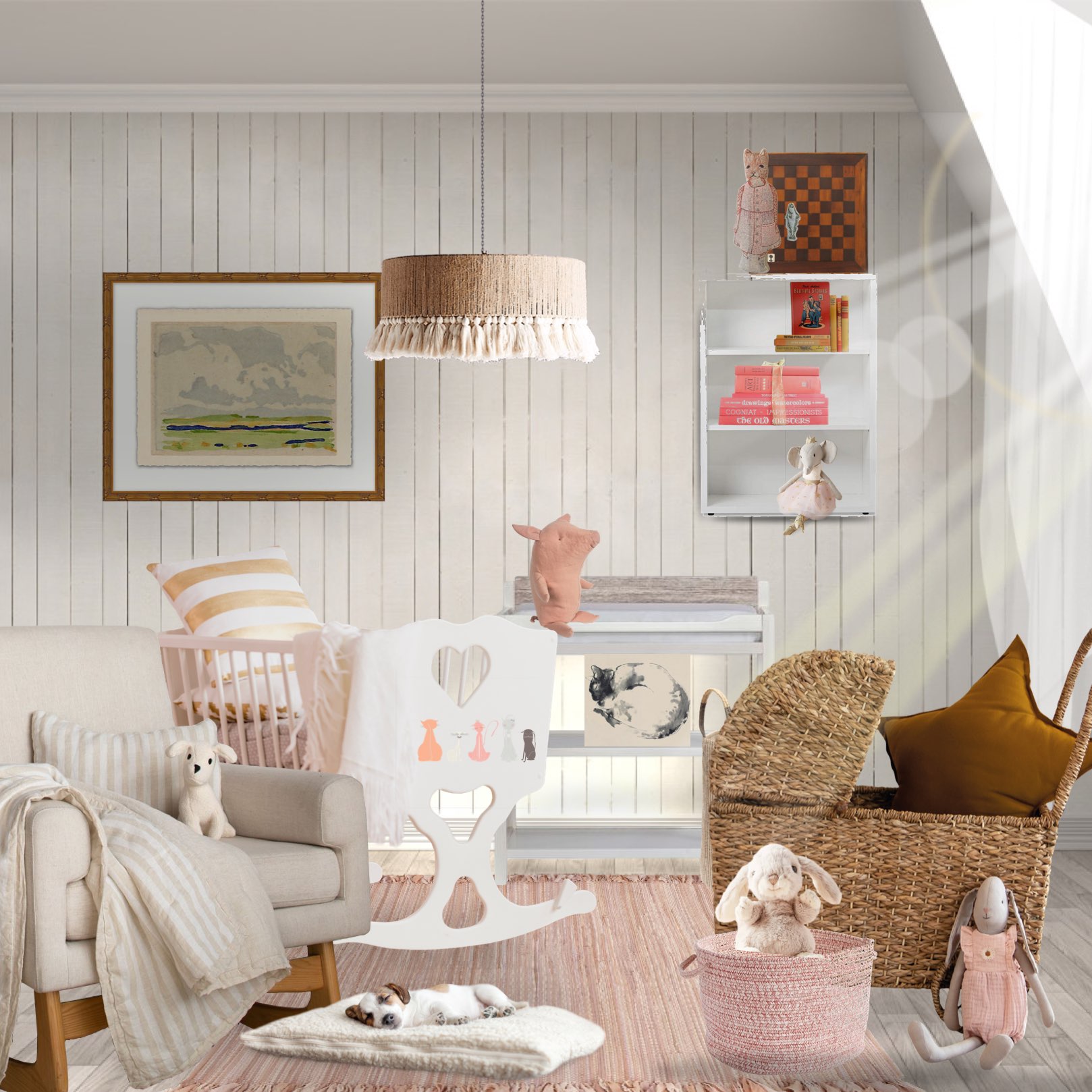 #virtualstaging #challenge #woodenspace #wooden #kids #bedroom 