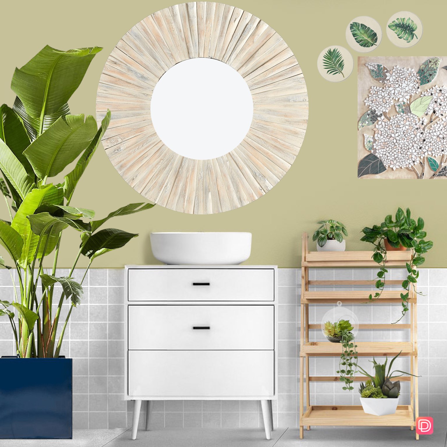 #daily #challenge #forestgragrance #bathroom #green 