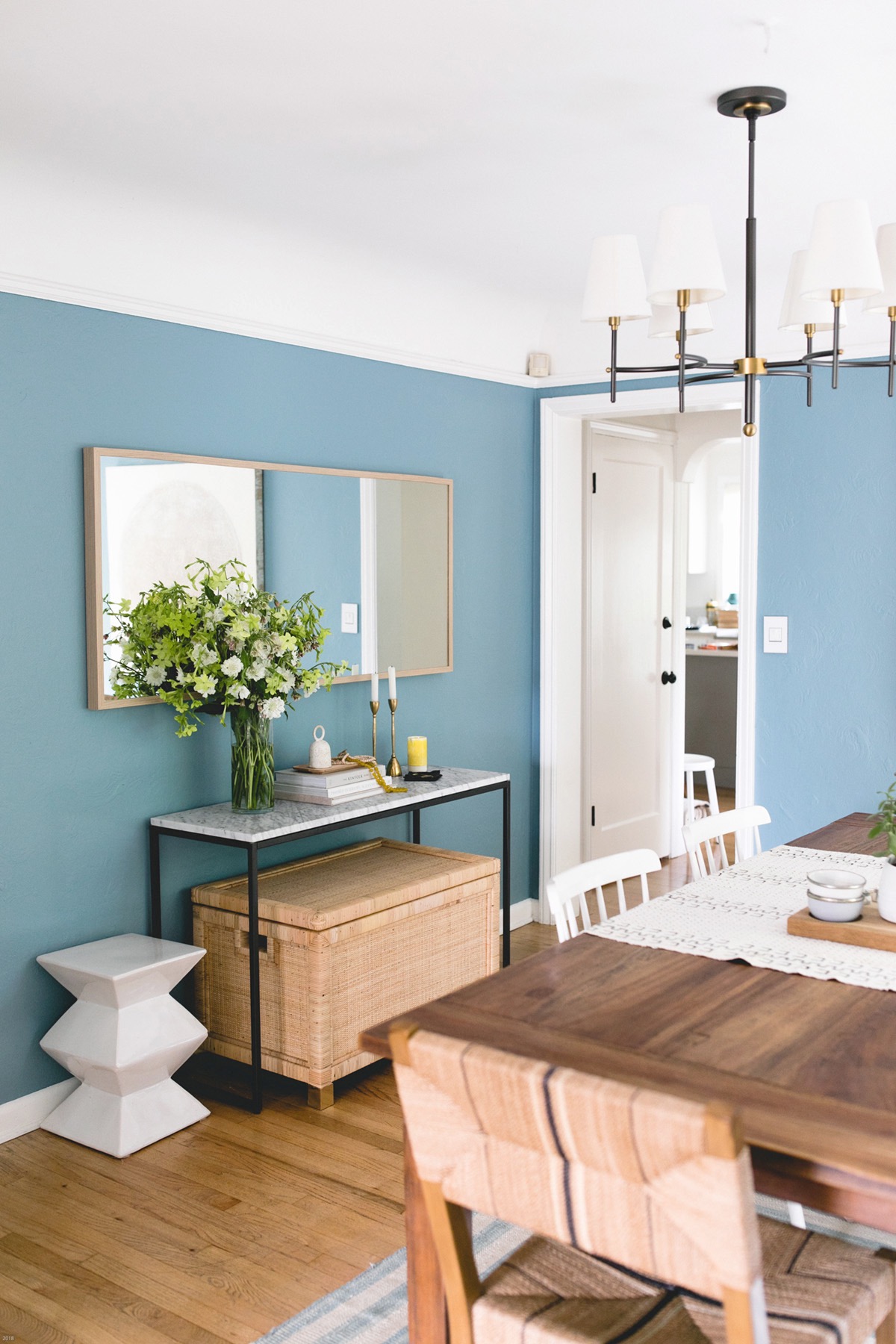 Scandinavian Blue Paint