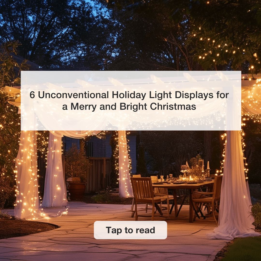 6 Unconventional Holiday Light Displays for a Merry and Bright Christmas