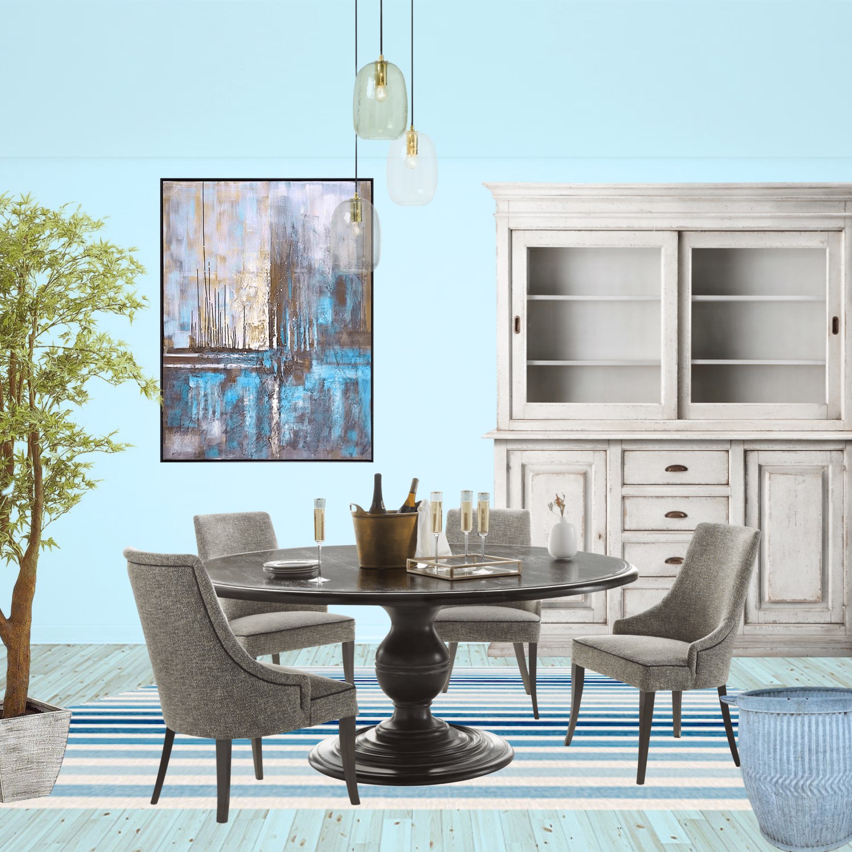 #series #challenge #pacificblue #blue #dining 