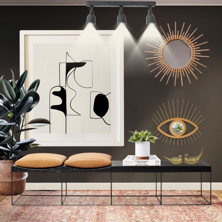 #popup #challenge #makeitahome #black #mirror #decormattersdesign #living #dailychallenge #basket #light 