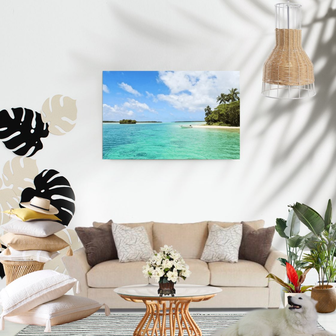 #daily #challenge #tropical #living #green 