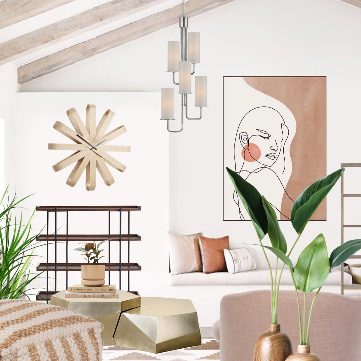 Orange and pink design :) #daily #challenge #walldecorations #white #wall 
