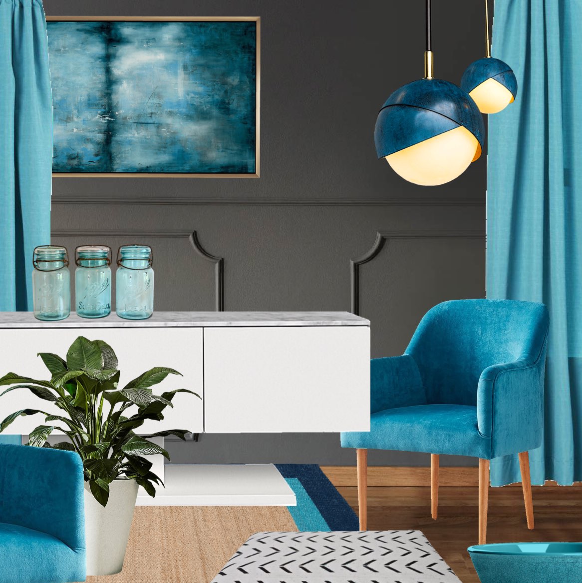 Turquoise design :) #tech #limited #requriement #challenge #corner #turquoise 