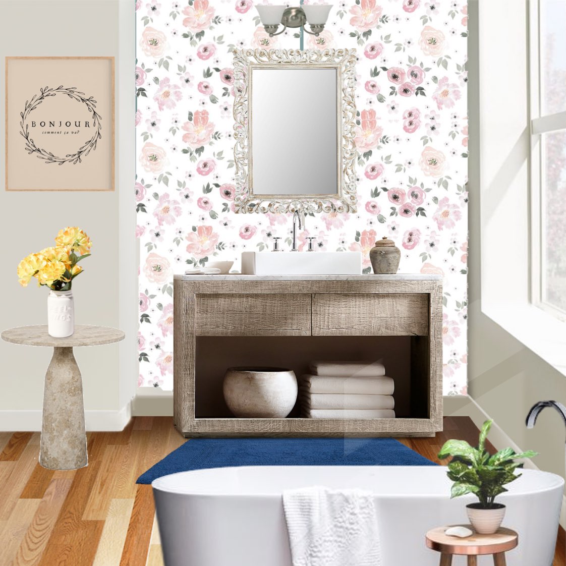 #series #challenge #paris #bathroom #decormatters #decormatterschallenge #serieschallenge #seriesevent #french #frenchstyle #frenchbathroom #bright #brightroom #brightspace #bathroomchallenge  #bathroomdesign 
