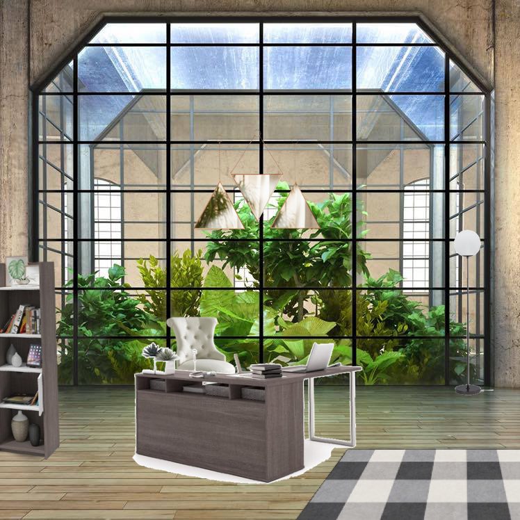 #earthy #office #simple 