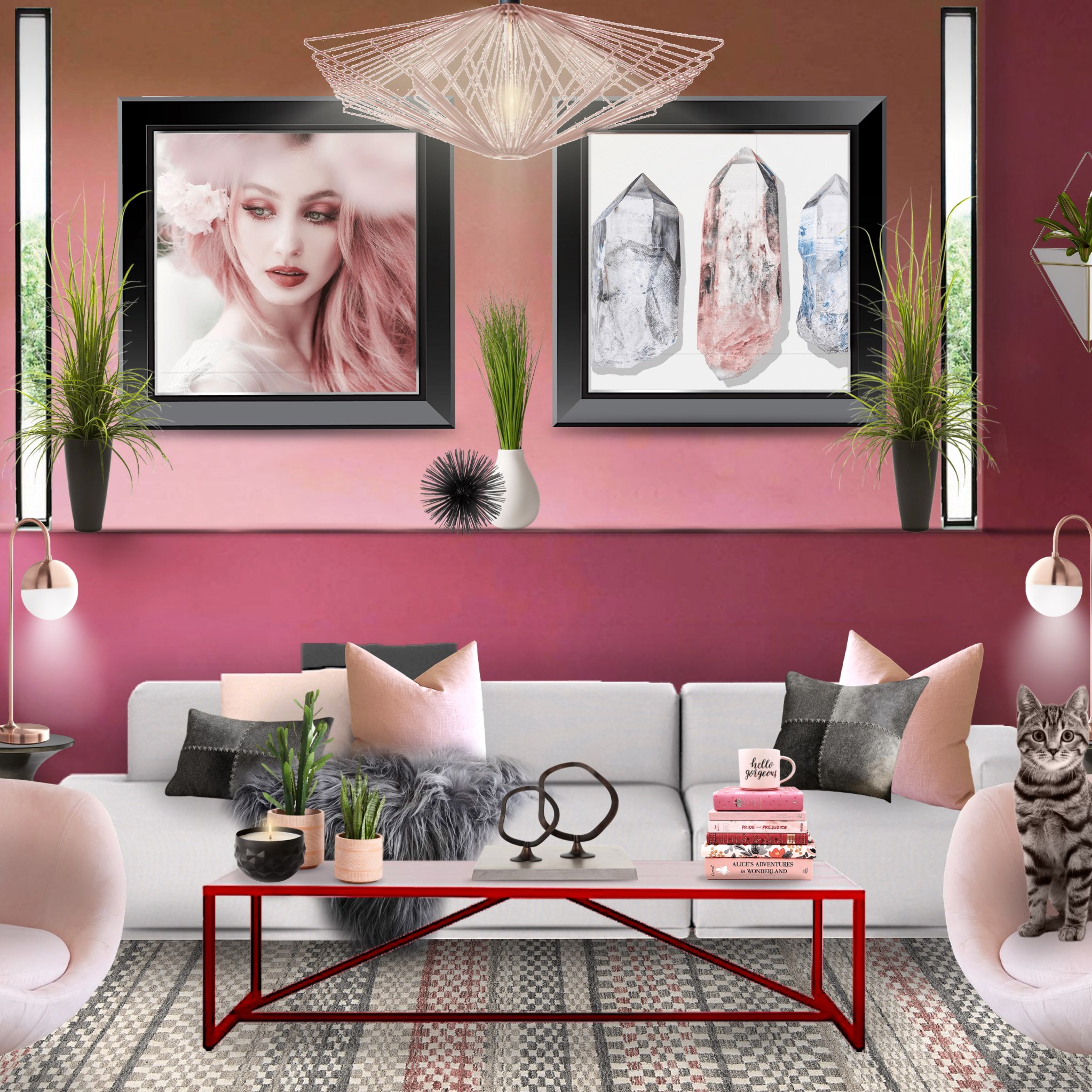 #classic #challenge #layering #pink #living 