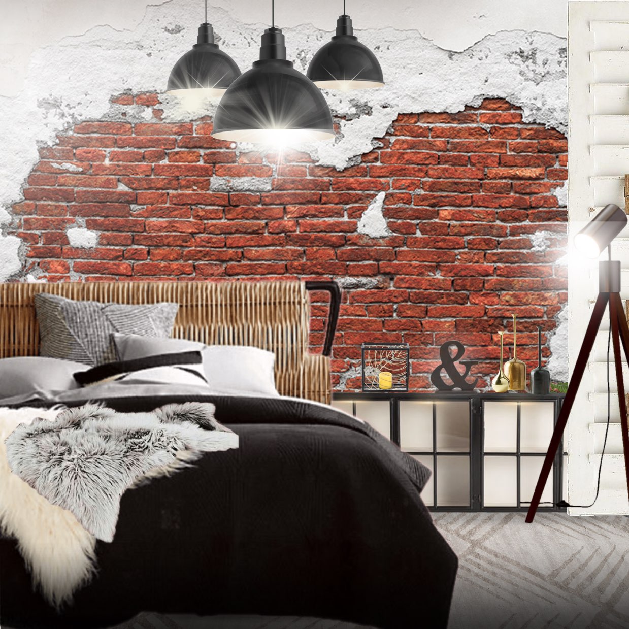 #decormattersdesign #challenge #normalchallenge #brickandbroken #livingroom 